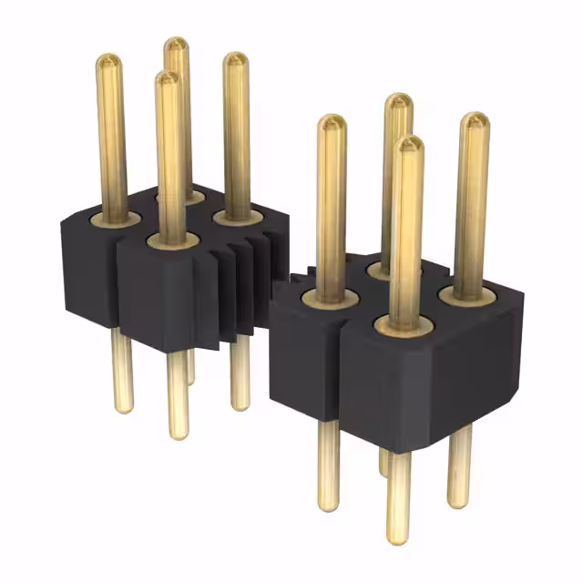 802-10-060-10-001101 Preci-Dip  Embases à broches mâles